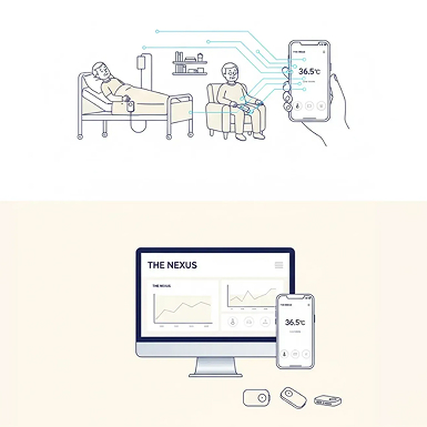 밴드형 스마트 의료기